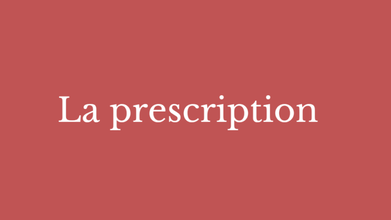 LA prescription